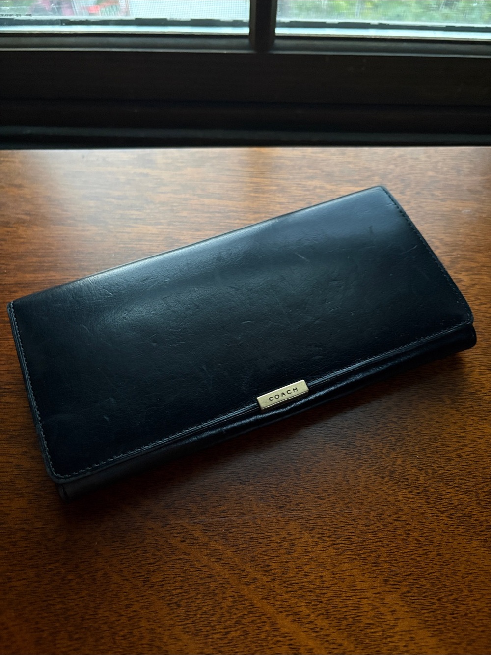 Vintage Coach Leather Wallet